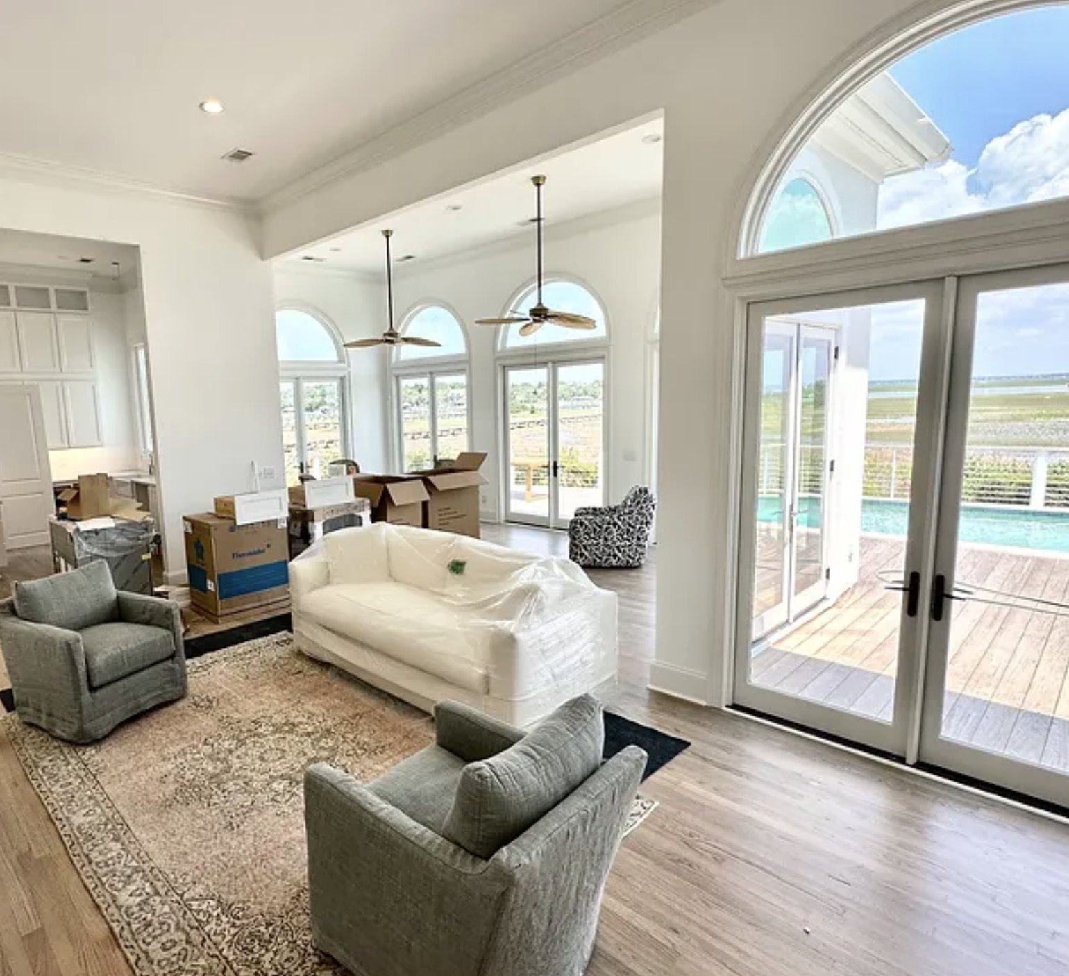 Wild Dunes Estate, interior & exterior